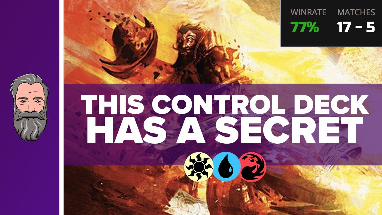 Jeskai Control with a surprise combo finish | 77% wins over 23 ranked games | MTG Arena Standard MKM
