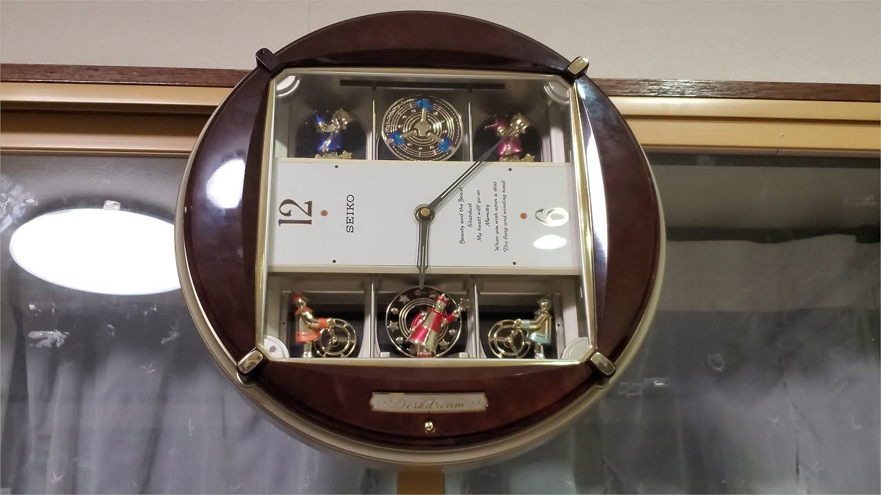 セイコーディスクドリーム RE544B  からくり時計