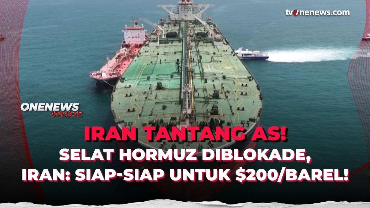 Iran Ancam Harga Minyak 200 Dolar AS per Barel, Selat Hormuz Masih Diblokade! | OneNews Update