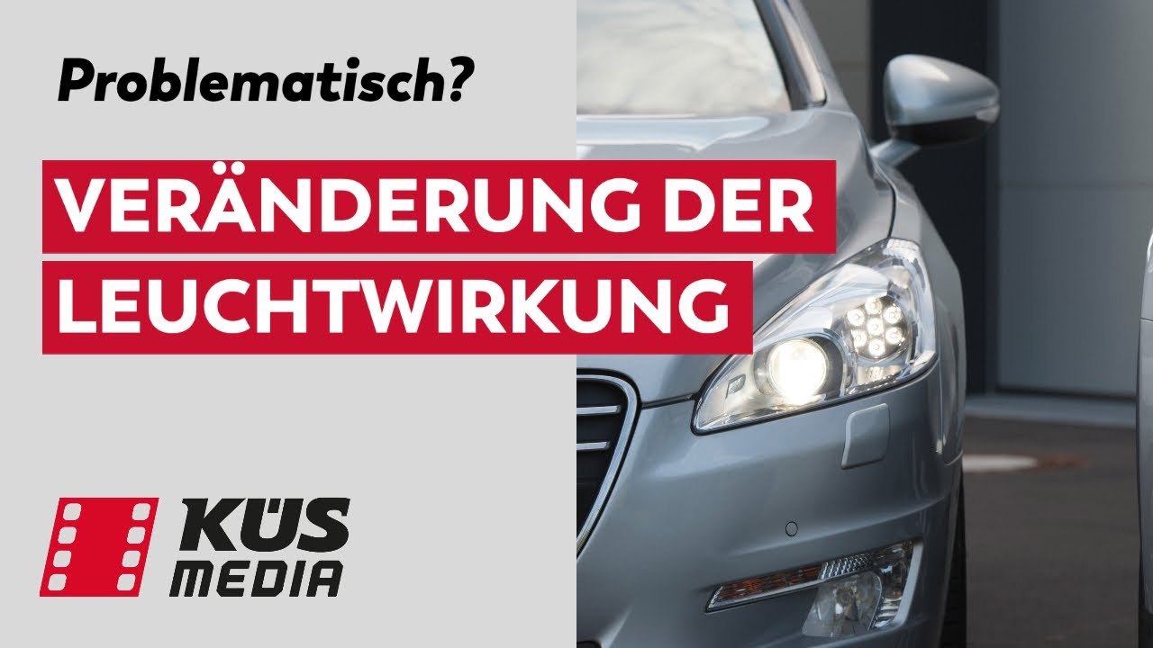 Veränderungen der Leuchtwirkung - Problematisch oder Tolerierbar? // Infos zu Leuchten: Teaser