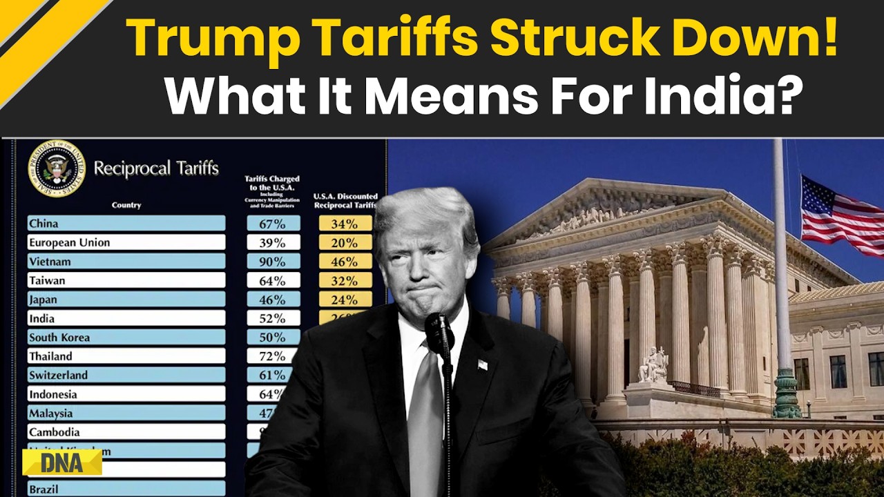 Trump Tariffs Ruled Illegal By US Supreme Court; What It Means For India? | Trump News | US Tariffs