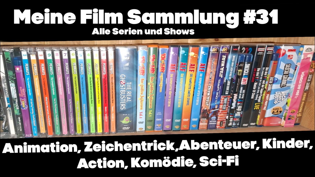 Meine Film Sammlung #31 I Animation, Zeichentrick, Abenteuer, Kinder, Action, Komödie, Sci-Fi I