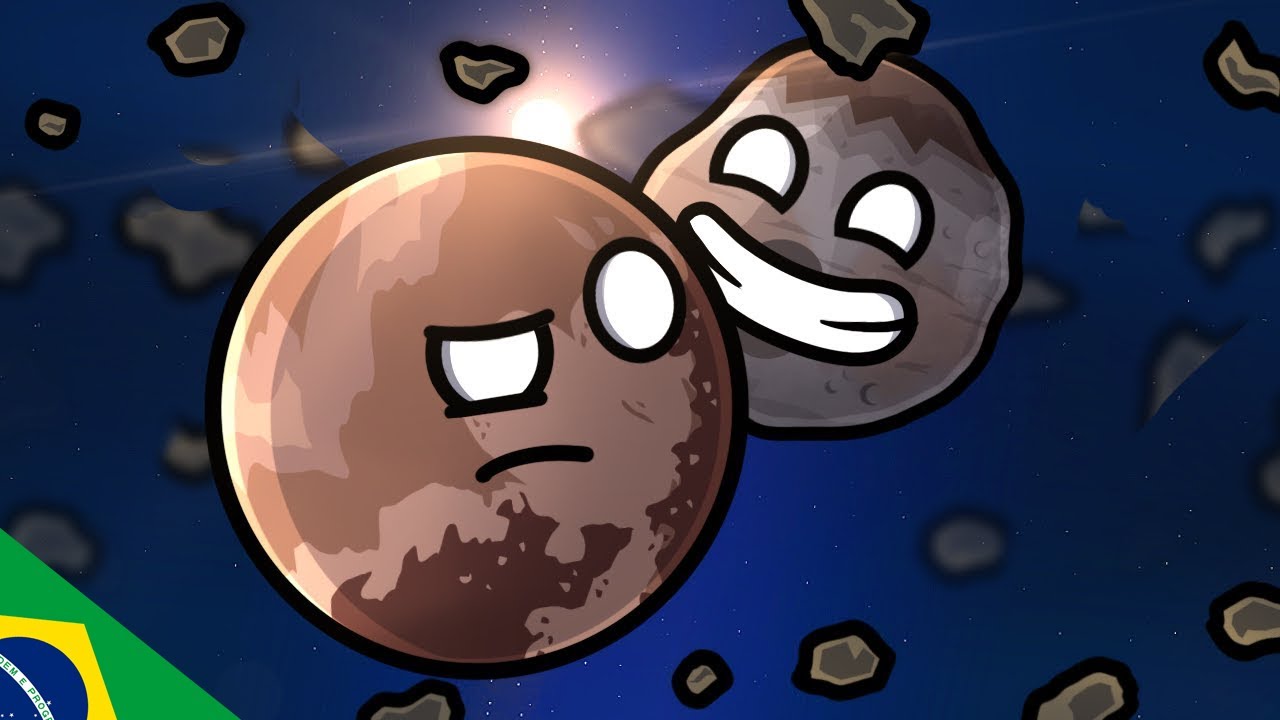 A Lua GIGANTE de Plut&atilde;o!