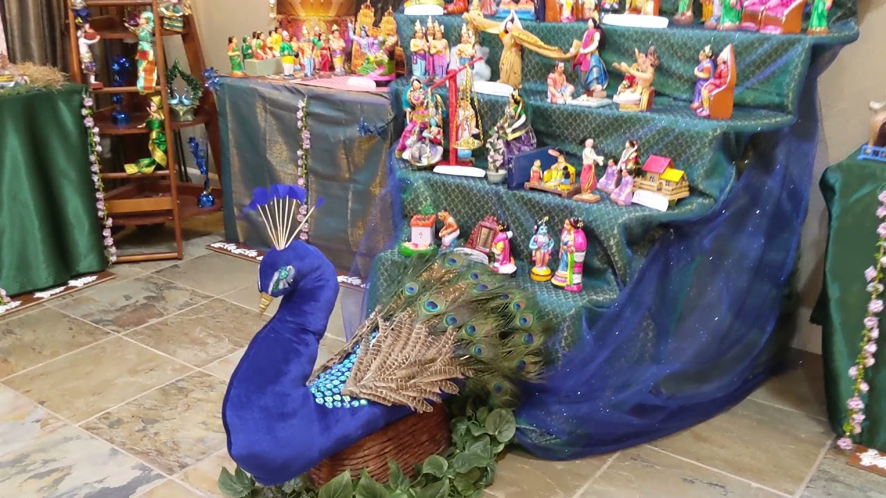 Golu 2021 Krishna Peacock Theme