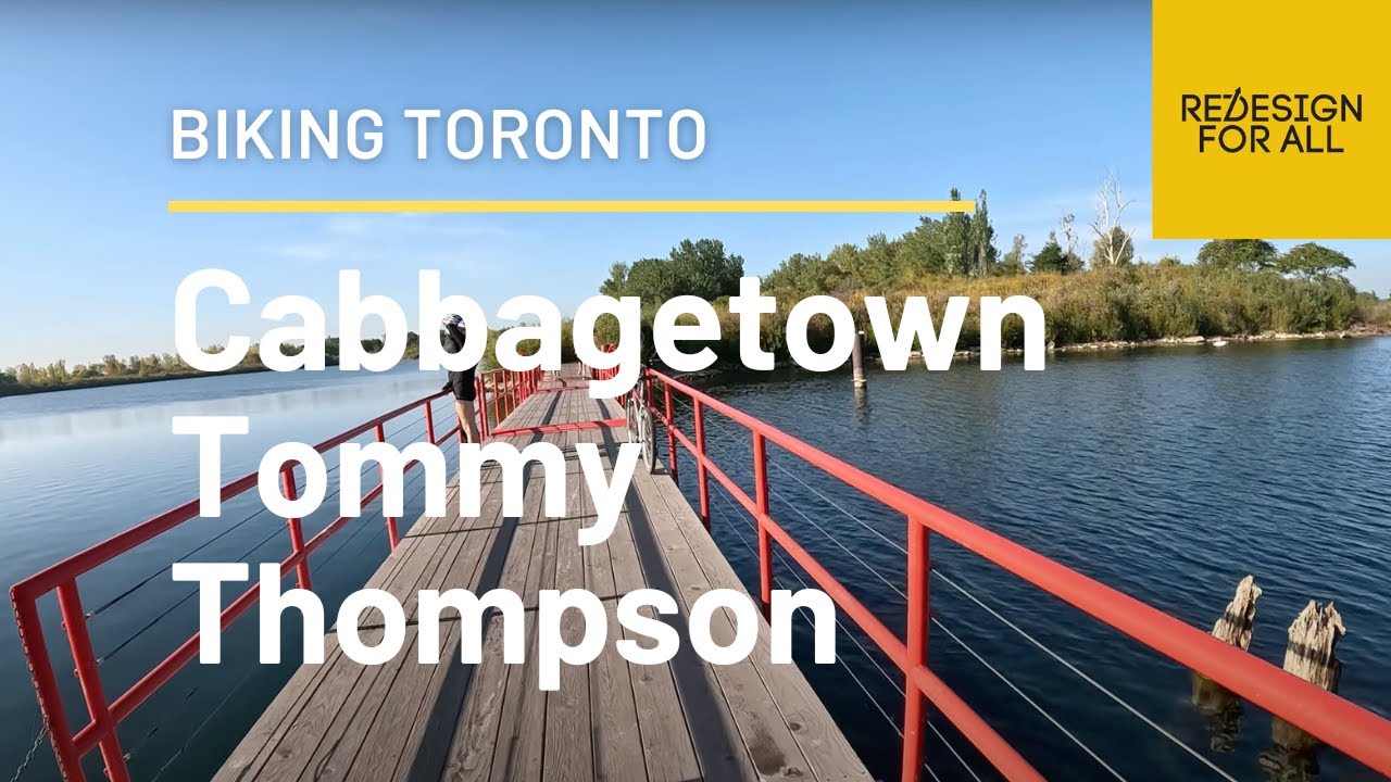 Biking Toronto's Cycling Network 2023 - Route 22: Parliament, Sackville, Sumach, Tommy Thompson Park