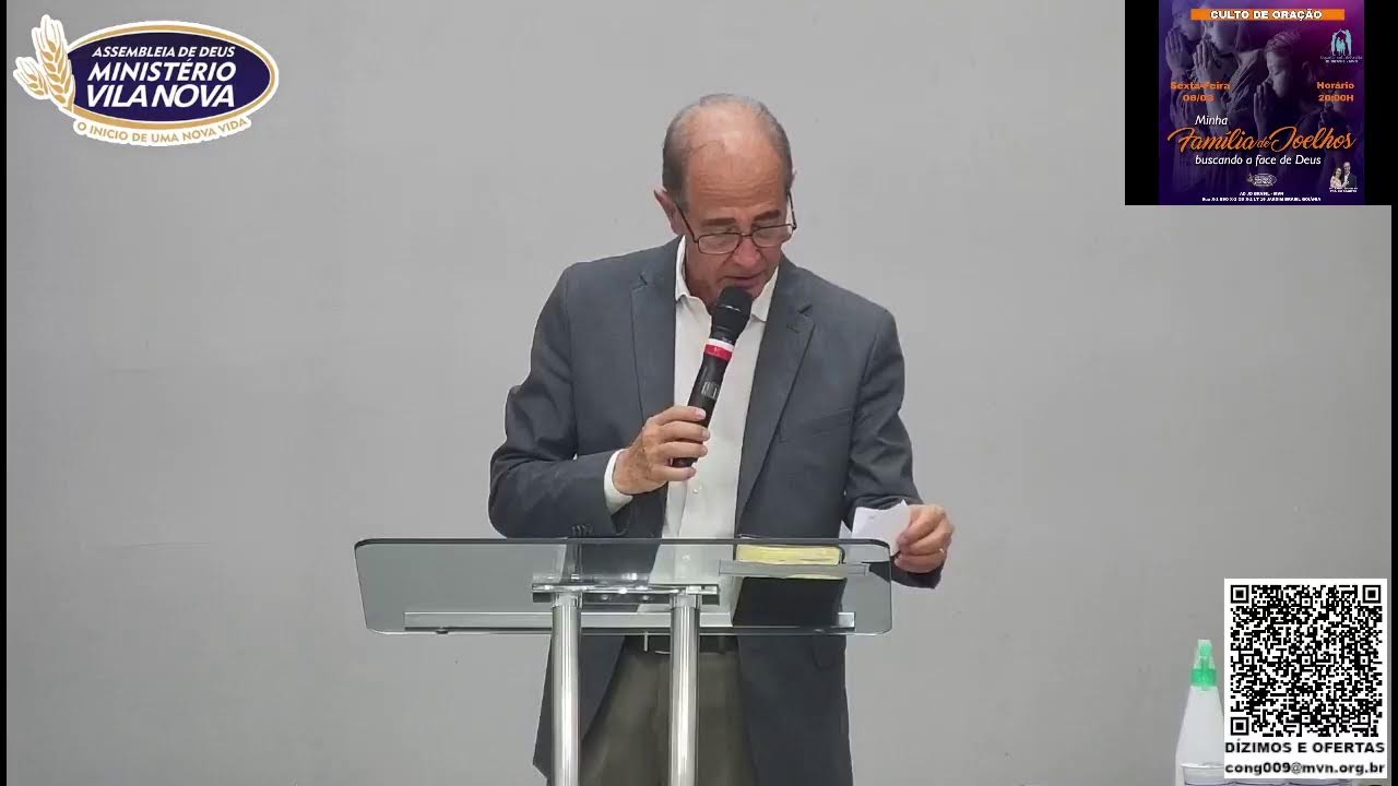 Assembleia de Deus - MVN - Jd. Brasil - Culto da Campanha- 05/03/2026