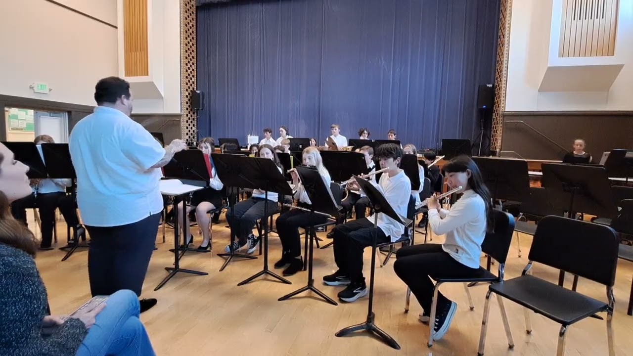 Heartland March - Randall Standridge, MHMS Gold Band, Spring Concert 2025