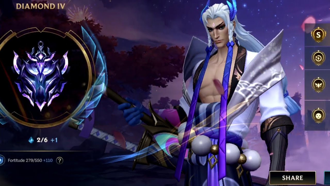 YONE THE IN INCREDIBLE DEMON IN WILD RIFT ⚡️⚡️