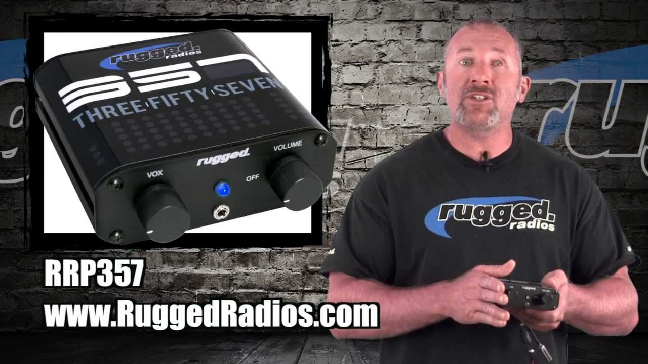 Rugged Radios RRP357 Sport Series Intercom