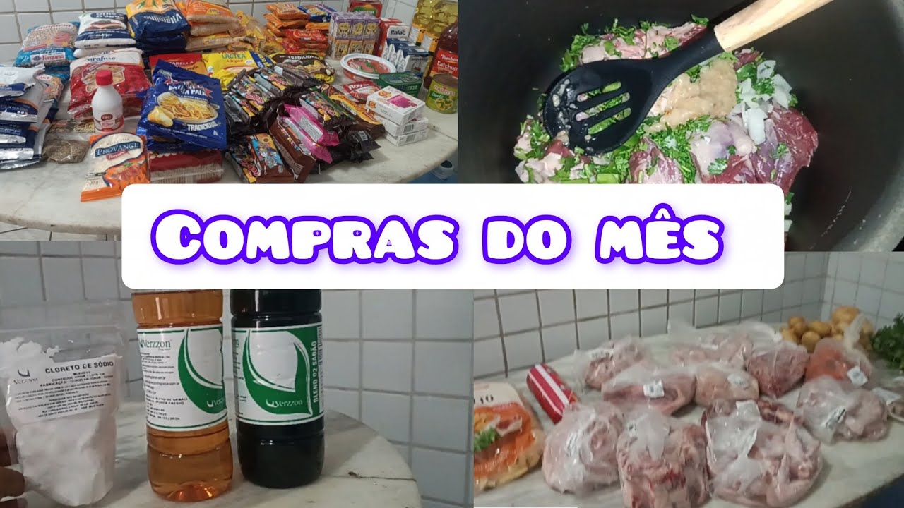 COMPRAS DO MÊS 🙏🏽 