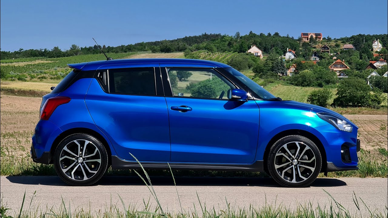 2021 Suzuki Swift Sport Hybrid 48V 1.4 Boosterjet 130 Cobalt Blue - Test Drive On M7