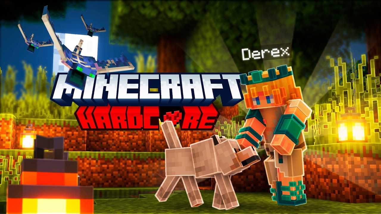 ❤️💀 ХАРДКОР на ОСТРОВЕ в МАЙНКРАФТ | С новым домом, с новым Бобом 🐶 | #1 |