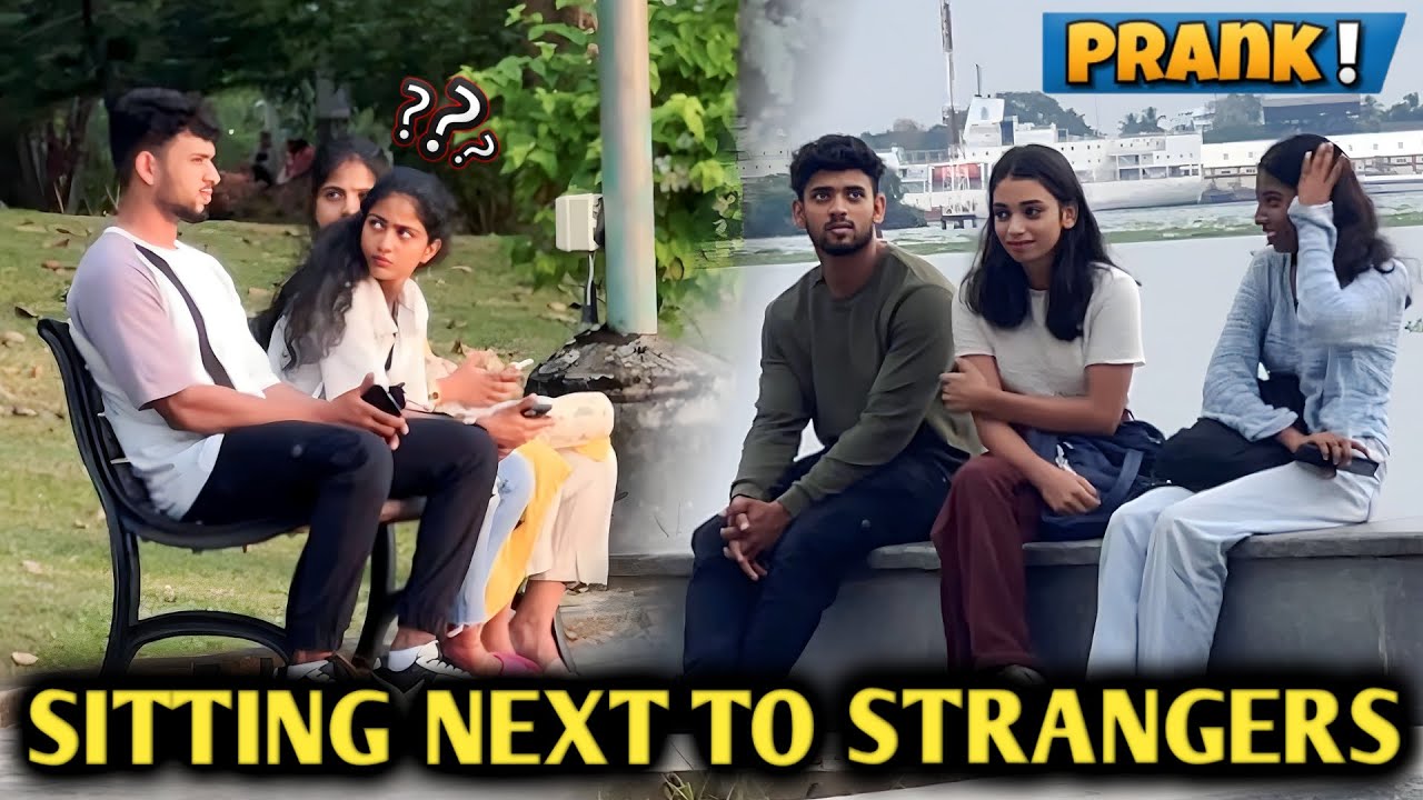 SITTING NEXT TO STRANGERS PRANK! അടി കിട്ടി?🥵🔥#prank #fayizzibrahim