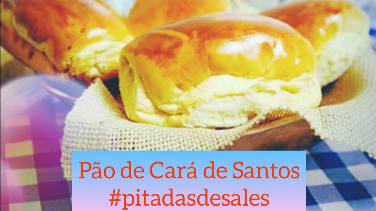 O Famoso Pão de Cará de Santos | Pitadas de Sales (de Santos)