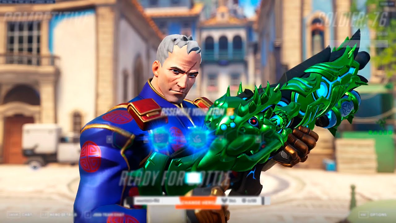GALE  SOLDIER 76 GAMEPLAY - OVERWATCH 2 SEASON 13 TOP 500