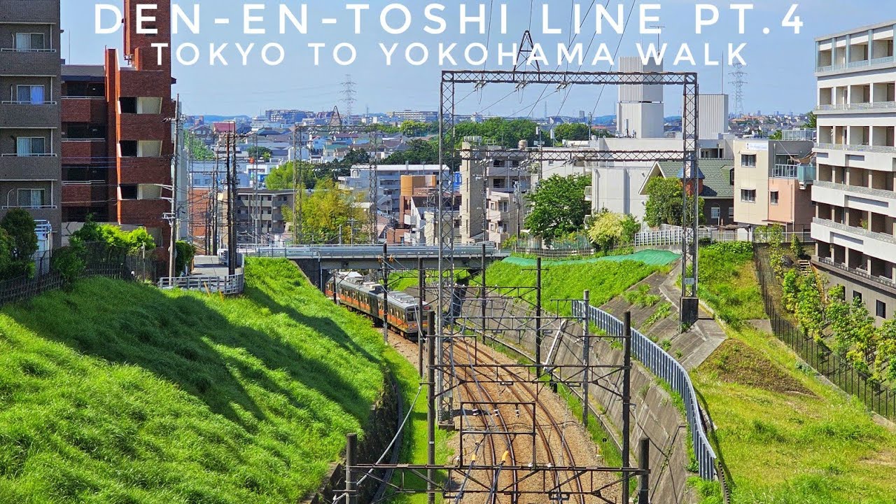 Live Japan MegaWalk - Tokyu Den-En-Toshi Line Pt. 4 - Tama Plaza to Ichigao