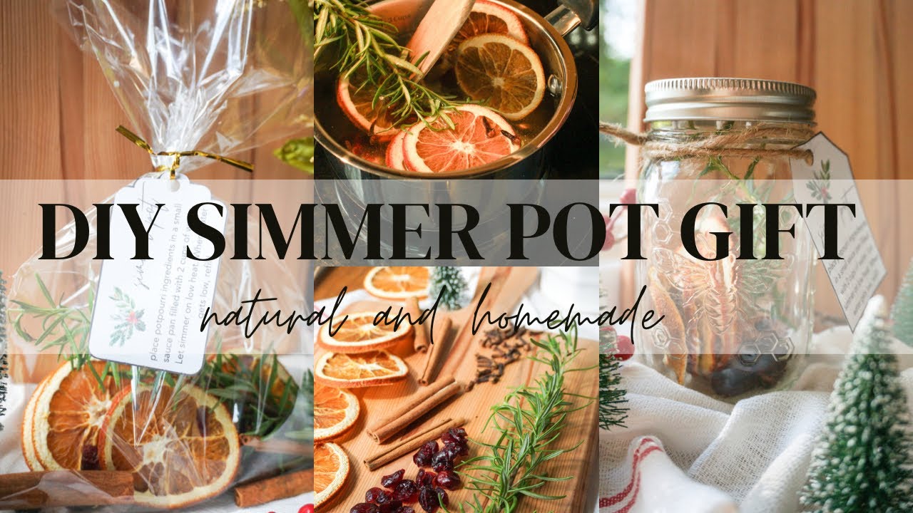 DIY Simmer Pot Gift | DIY Gifts | Natural  Rustic Handmade DIY
