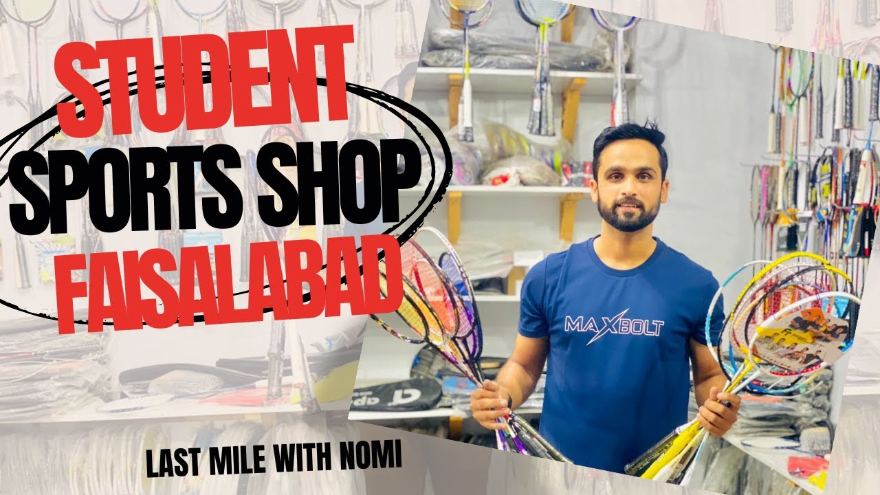 Badminton Racket Prices In Faisalabad | Student Sports Shop | Faisalabad