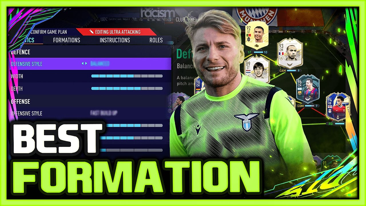 FIFA 21 | THE CURRENT BEST FORMATION IN FIFA 21!? BEST CUSTOM TACTICS/INSTRUCTIONS!