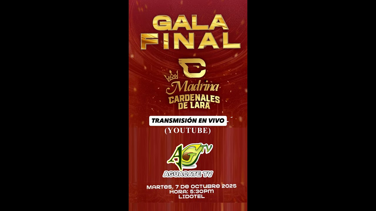 Madrina Cardenales de Lara Gala Final 2025