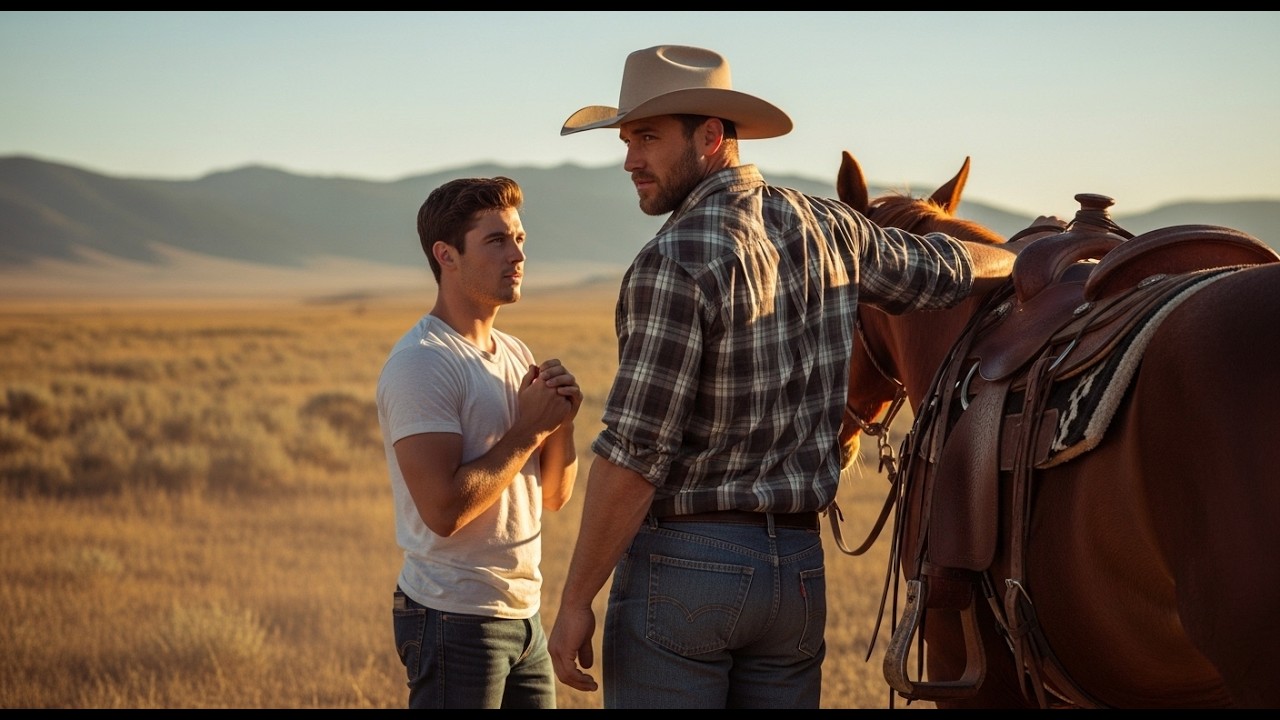 The Rancher Let Me Ride Behind Him - Said to Hold On Tight | Gay Story
