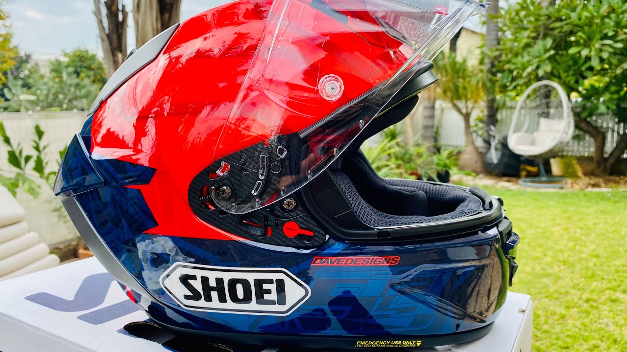Unboxing Shoei X SPR Pro Marquez 7 TC 1 helmet