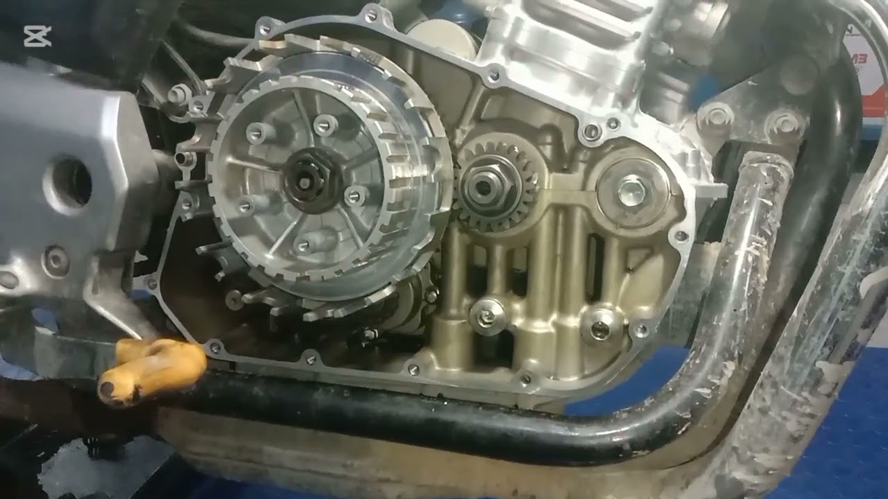Suzuki Inazuma 250 clutch plates change cont 03112341938
