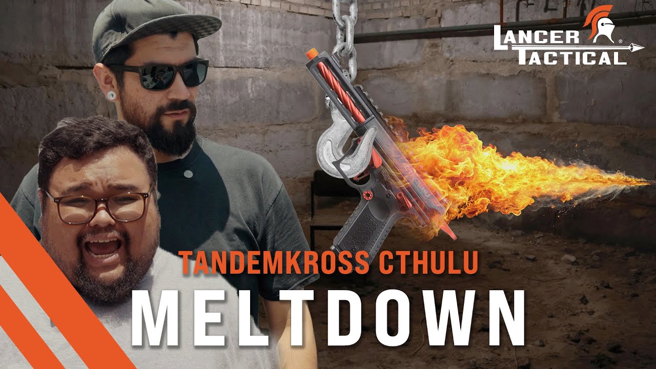 WE DESTROYED IT! - Lancer Tactical Tandemkross Cthulhu Airsoft GBBP Meltdown Test #lancertactical