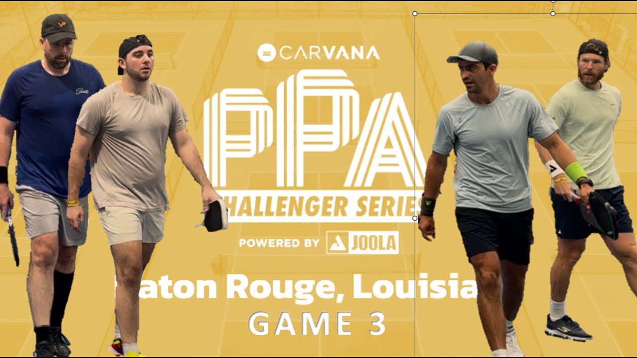 PRO MENS DOUBLES GAME 3 FINAL GOLD MEDAL | Growcott/Jammal vs. Berryman/Martinez | PPA CHALLENGER BR