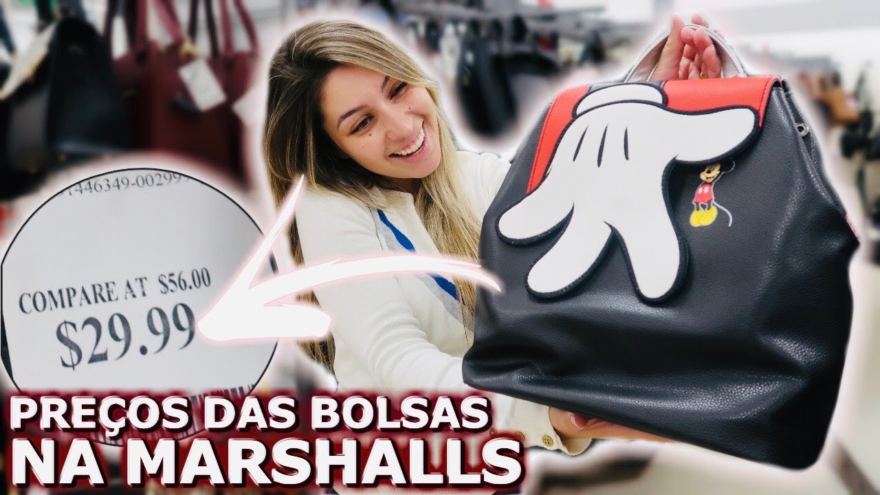 BOLSAS NA MARSHALLS COM PREÇOS INCRÍVEIS - MK, STEVE MADDEN, CALVIN KLEIN, TOMMY, GUESS