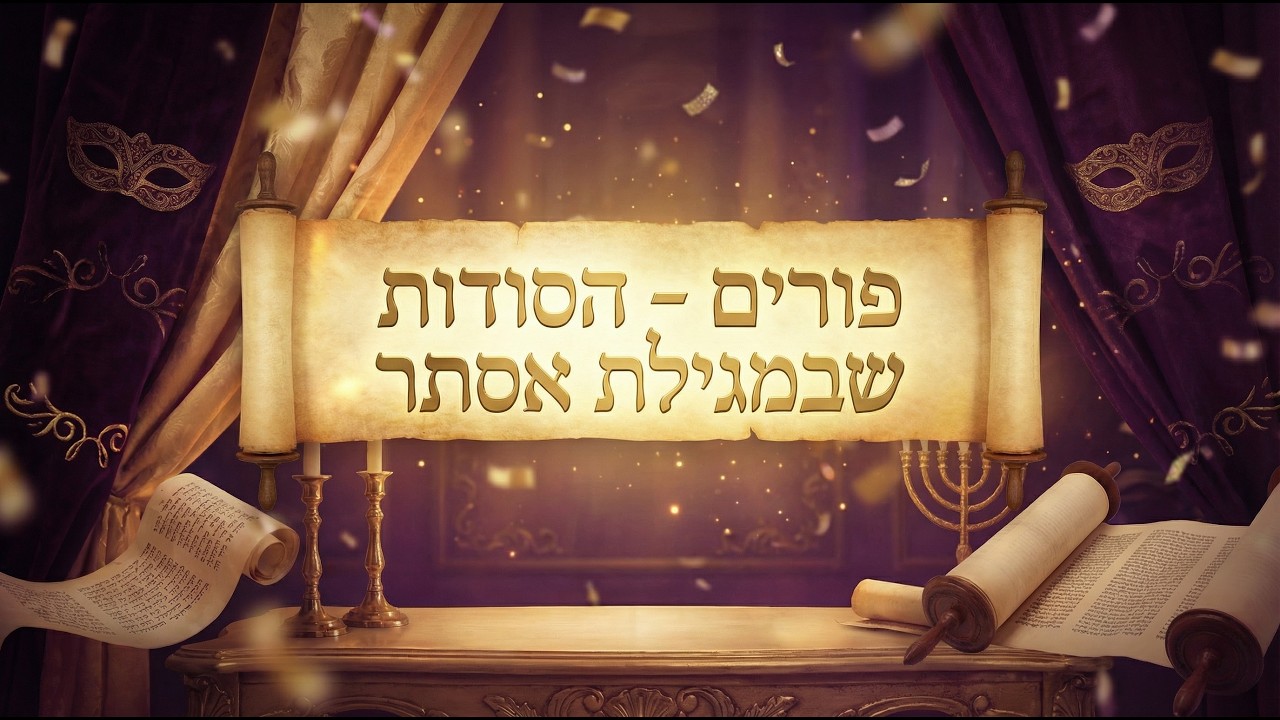 פורים - הסודות שבמגילת אסתר | הרב שמואל אידלמן