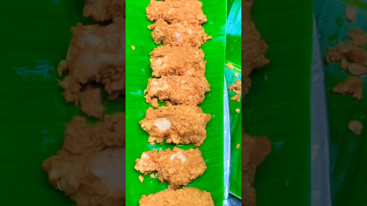 Stop Buying Fried Chicken! Make This Crispy Drumstick at Home 😳🔥 #crunchychicken #chickensnacks