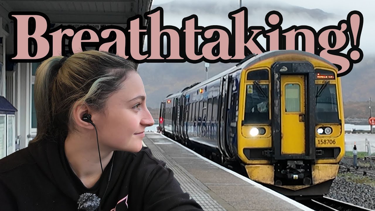 A Super Scenic Train Journey to Kyle of Lochalsh!
