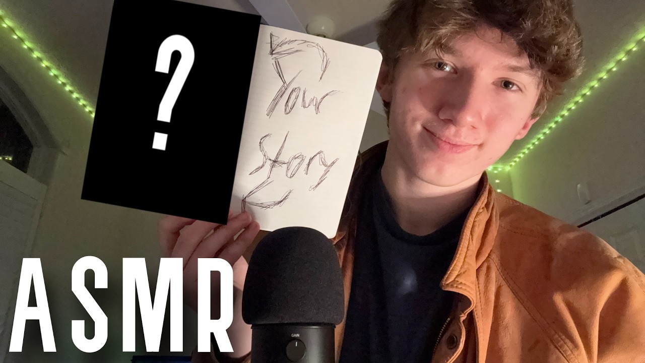 [ASMR] I Write a Biography About You! 📖