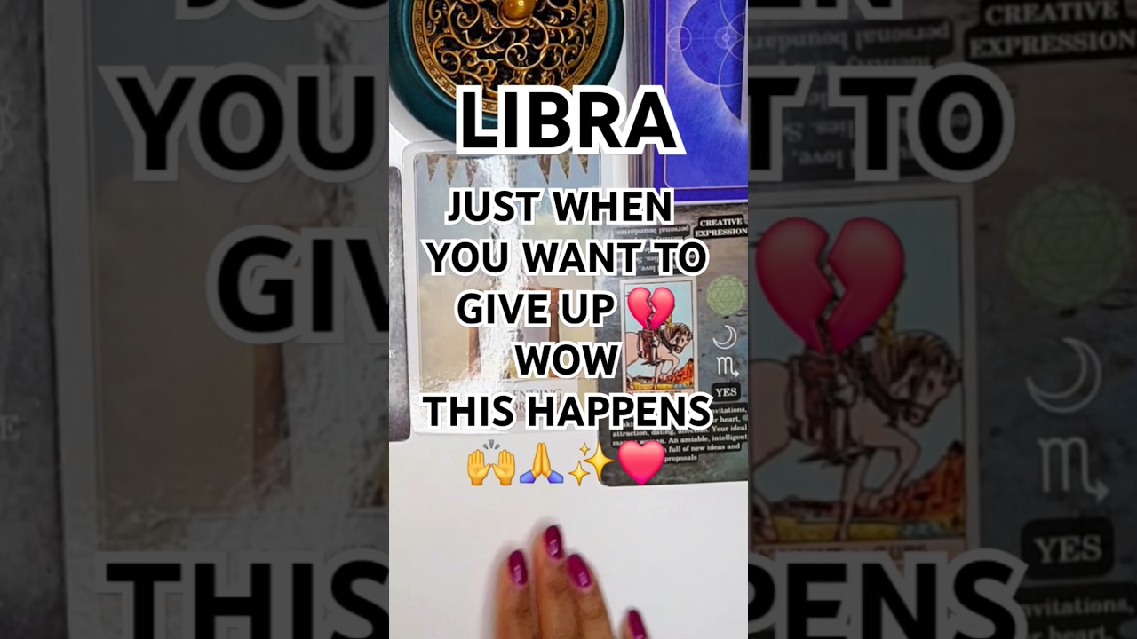 LIBRA ♎️ LOVE READING ✨️ #libra #tarot #love #money #career