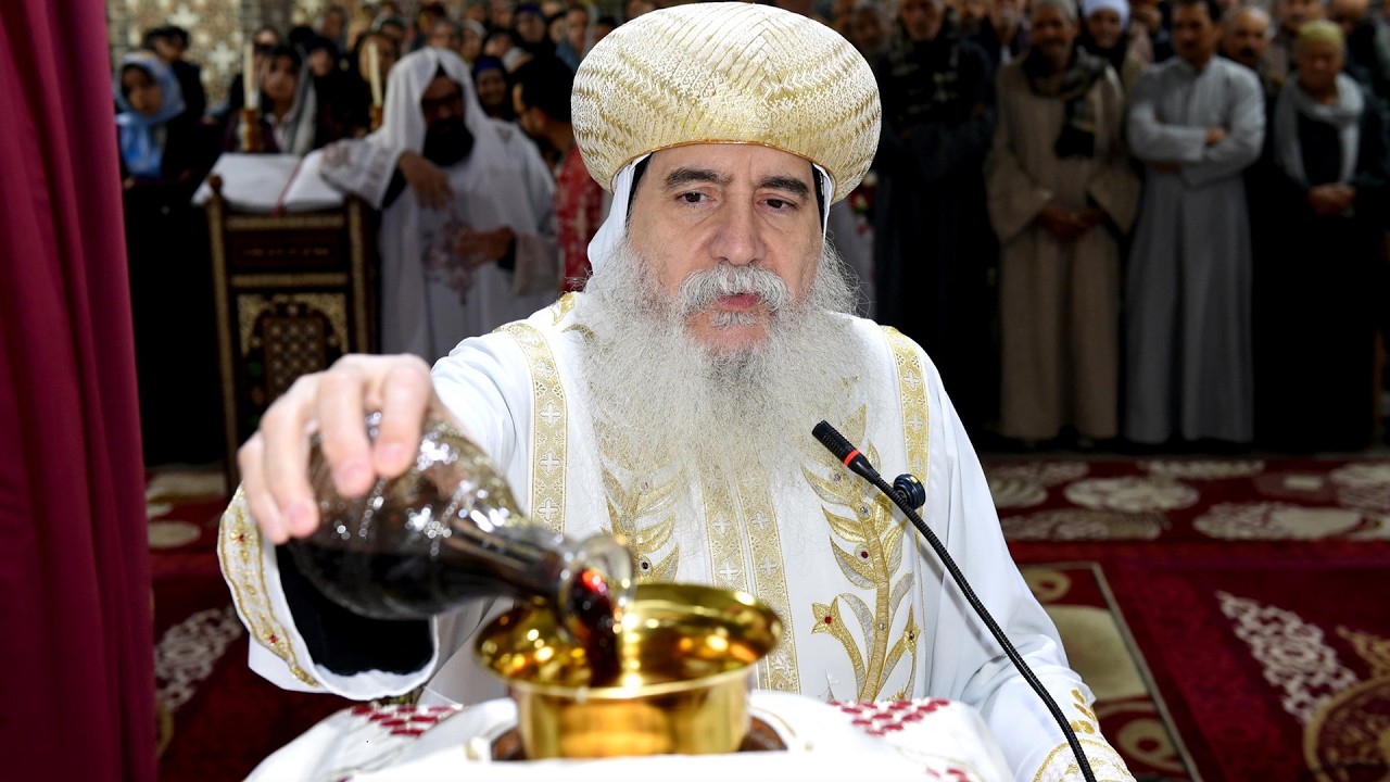 قداس احد السامرية بحضور نيافة الانبا غبريال اسقف بنى سويف
