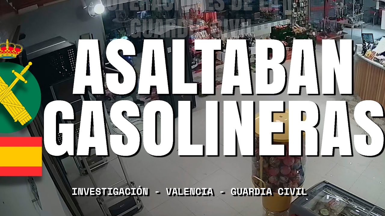 Tres detenidos por más de 20 asaltos violentos a gasolineras de la Comunidad Valenciana