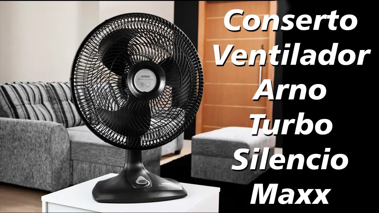 Conserto Completo do Ventilador Arno Turbo Silencio Maxx – Funcionando Como Novo! 🔧💨