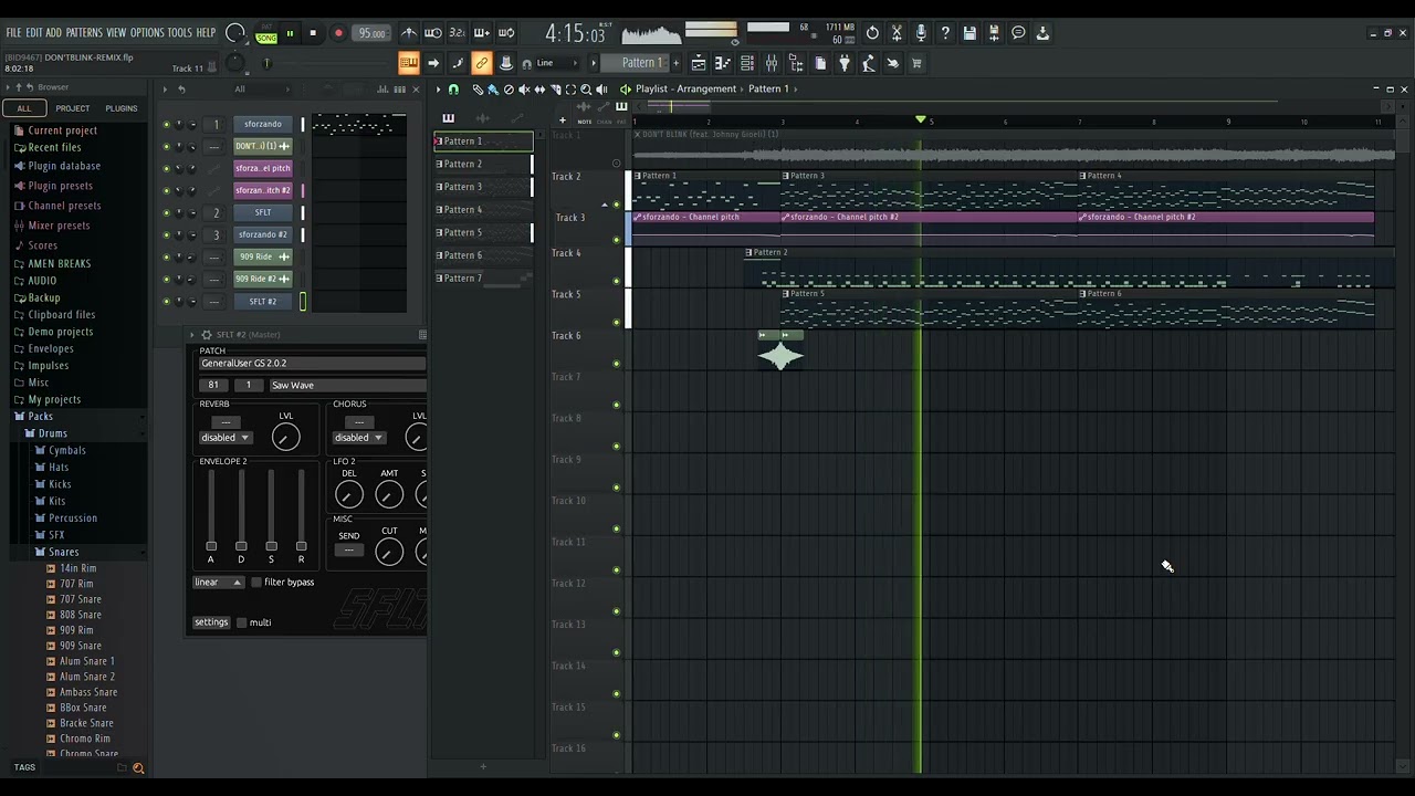 extremely bad and unfinished DON'T BLINK remix