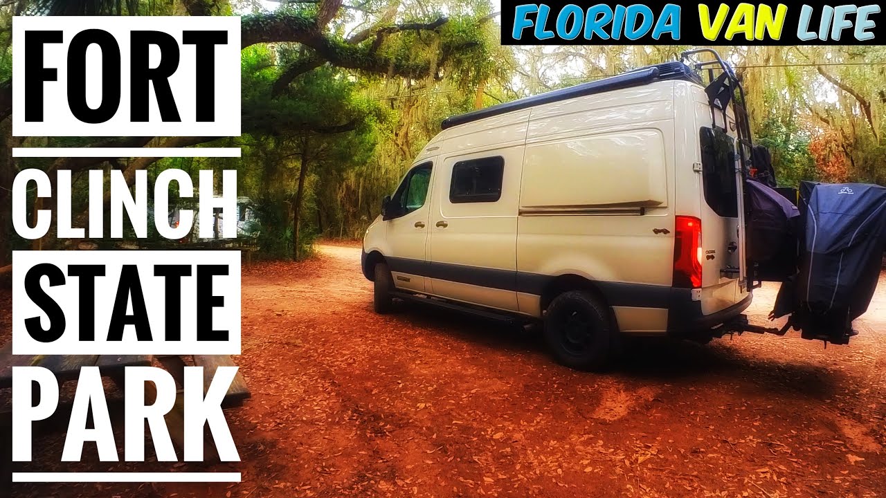 We Thought About A  Bigger Rig At Fort Clinch  🚐💨 Florida Van Life 2022