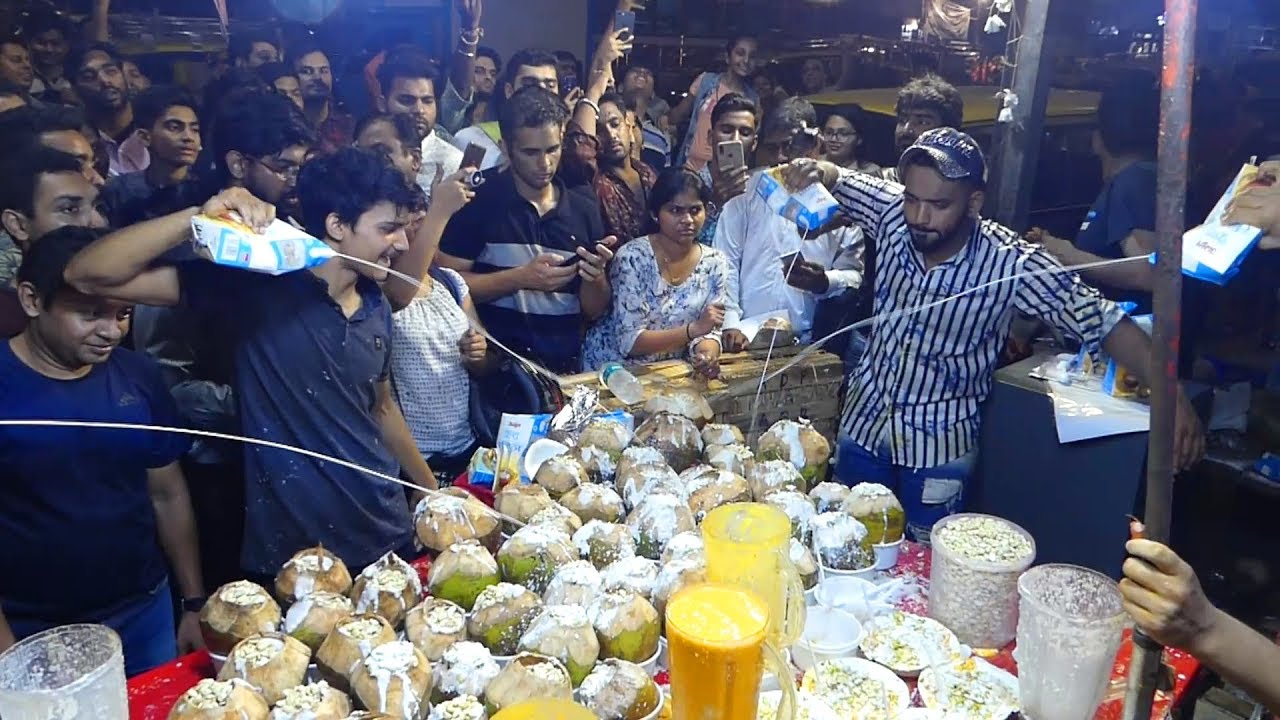 Dilwale Coconut Shake | Pappu Juice Wala  | YOU NEVER SEEN BEFORE || Mumbai Street Food