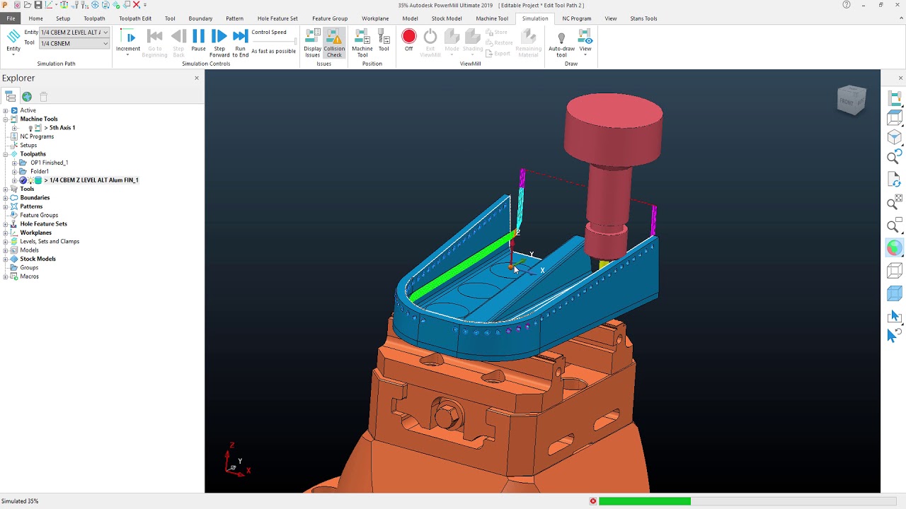 QUICK TIP: PowerMill | Adjusting 5th Axis Tilt Angle