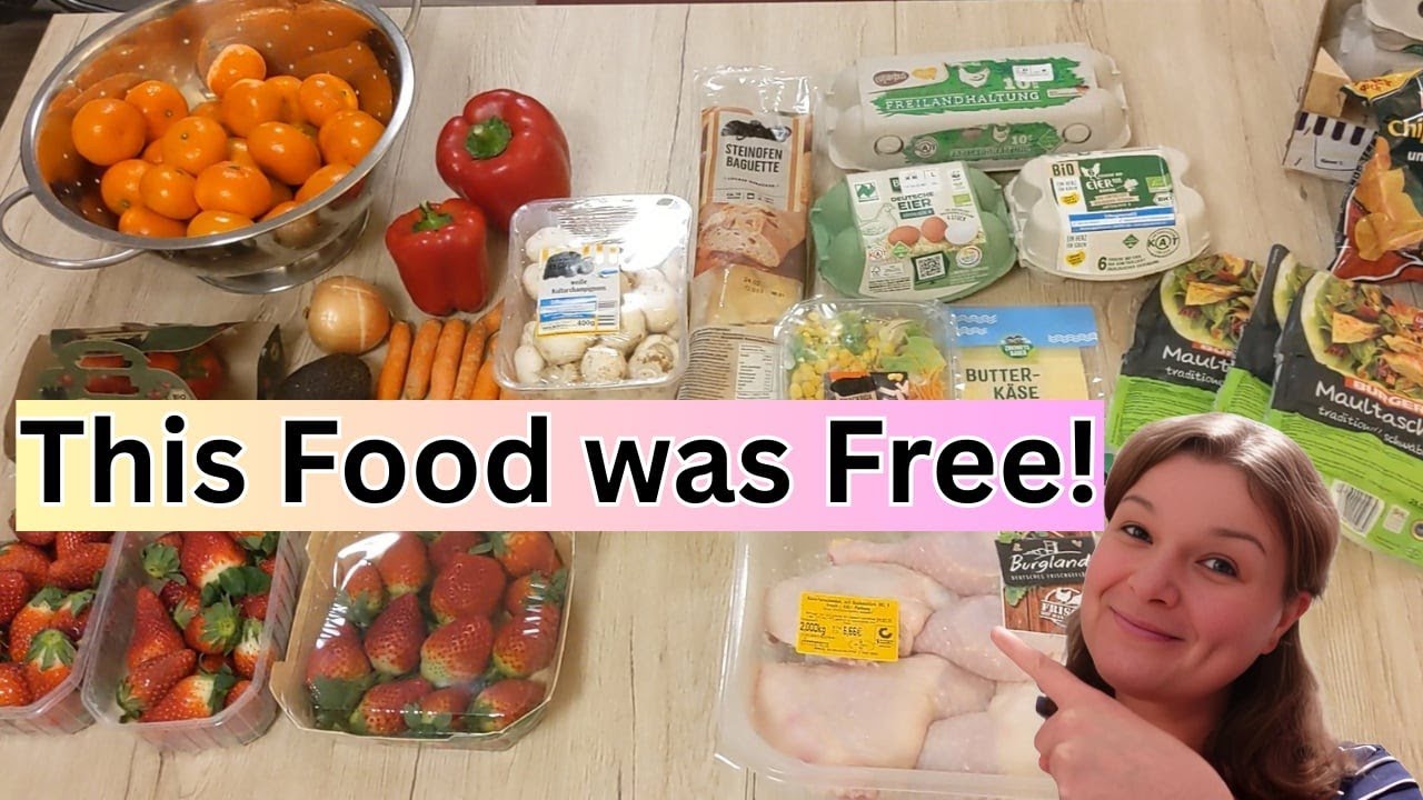 I Rescued all this Food From Being Wasted!