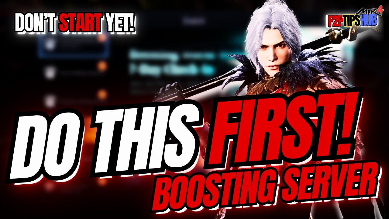 MIR4 Boosting Server Tips | How to Get GOOD Spirits Early (F2P Guide)