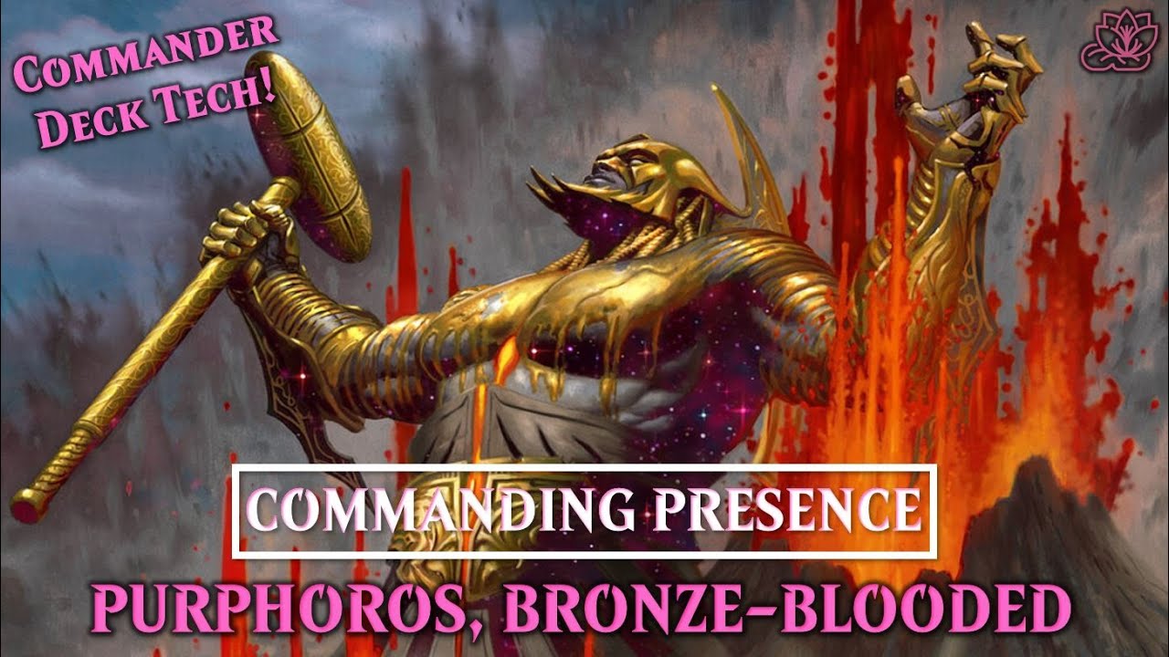 Purphoros, Bronze-Blooded Commander Deck Tech! | Commanding Presence