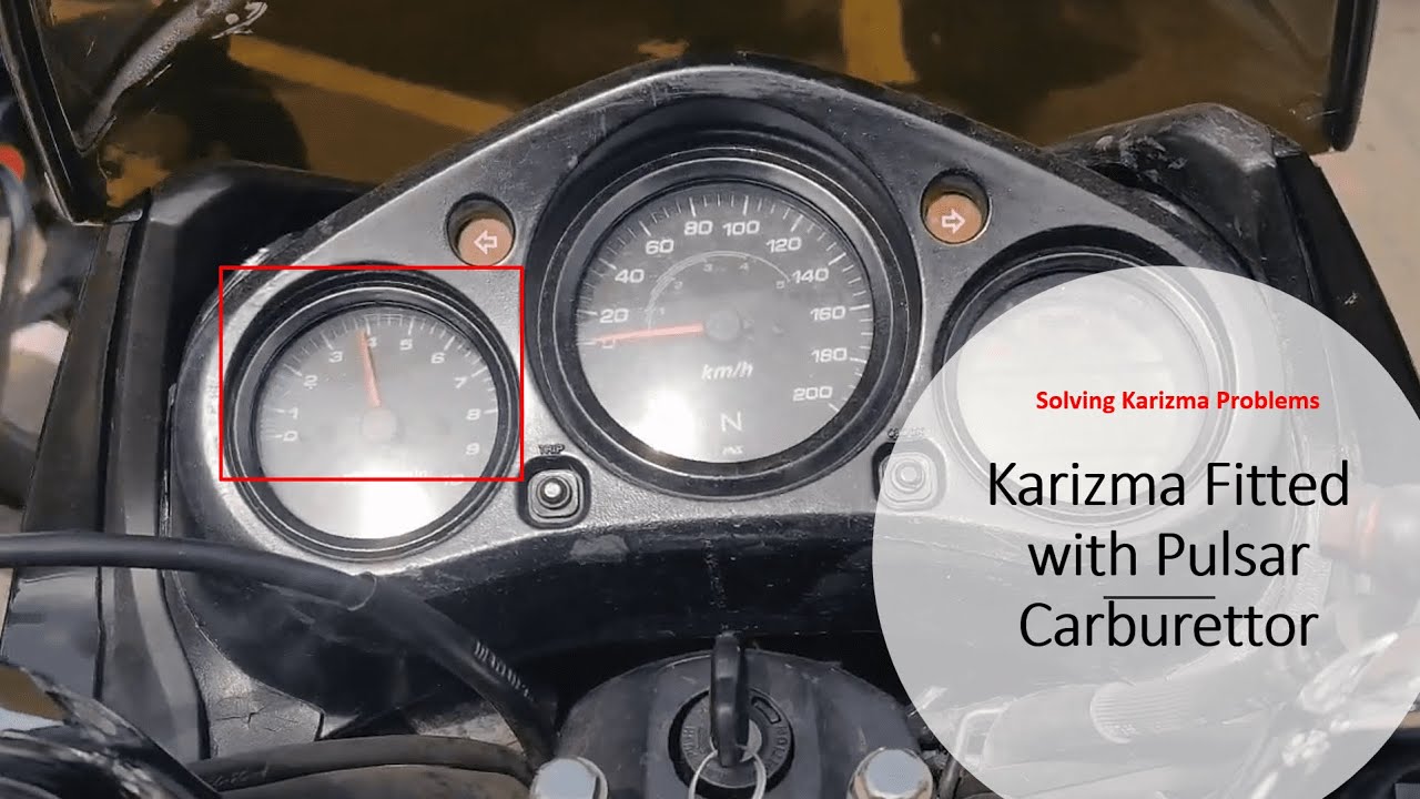 Karizma Problems Solved with Pulsar Carb