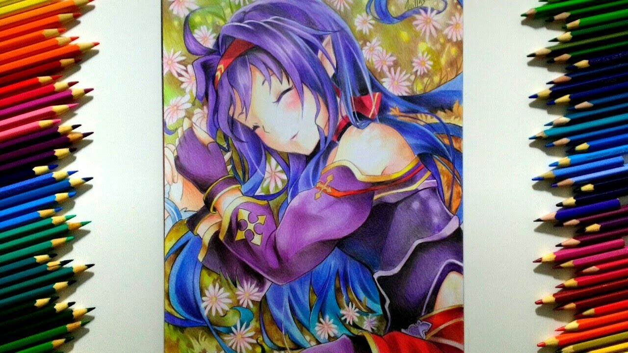 Drawing - Yuuki Konno ( Sword art online Mother's rosario マザーズ・ロザリオ )
