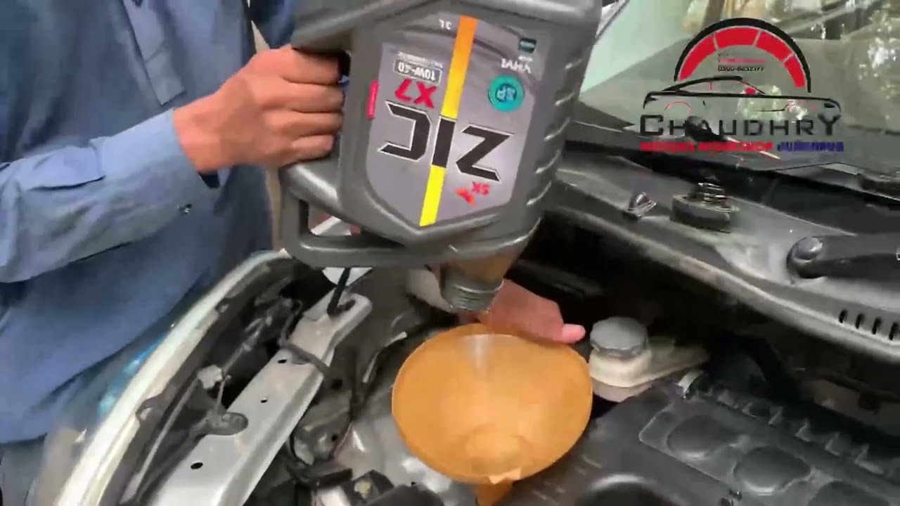 Suzuki WagonR Engine oil and gear oil change