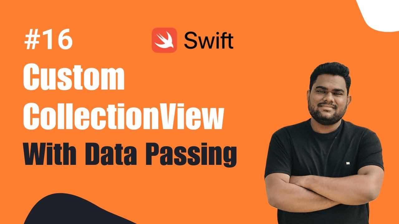 Custom CollectionView With Data Passing in iOS Latest 2017 Hindi.