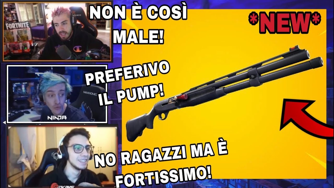 STREAMER REAGISCONO E PROVANO IL *NUOVO* COMBAT SHOTGUN!